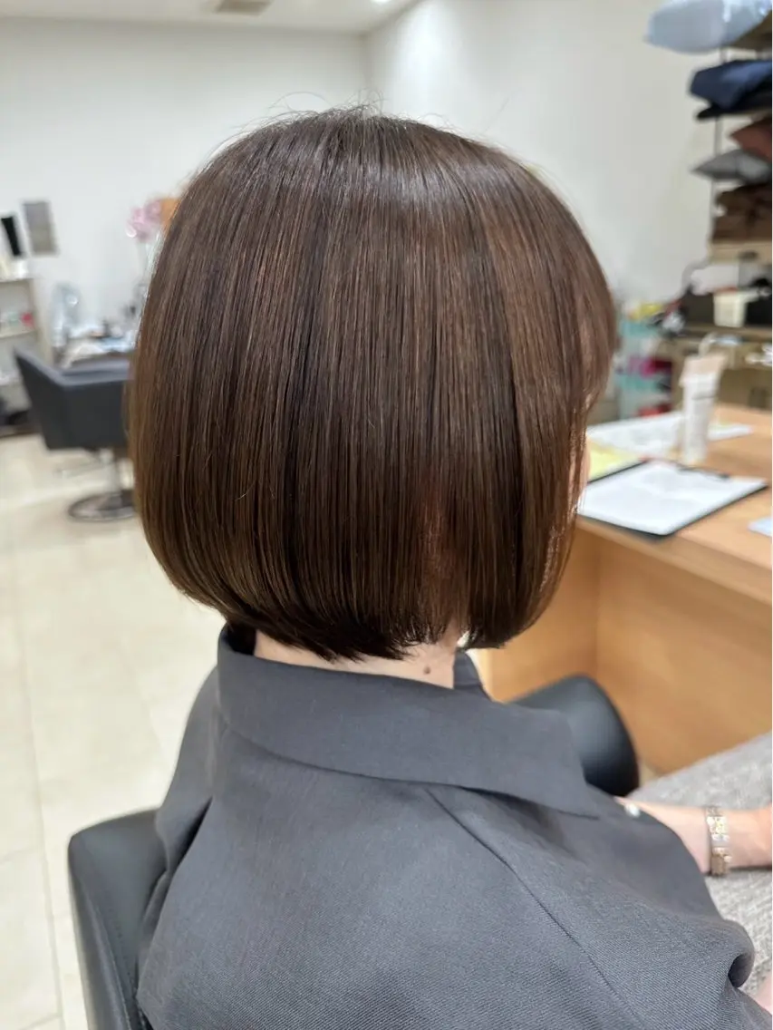 ショート ヘアカラー 垣村 艶樹のヘアスタイル