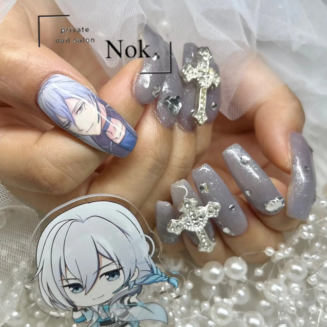 ネイル ハンドネイル 池袋痛ネイル Nok. 渡辺のネイルデザイン