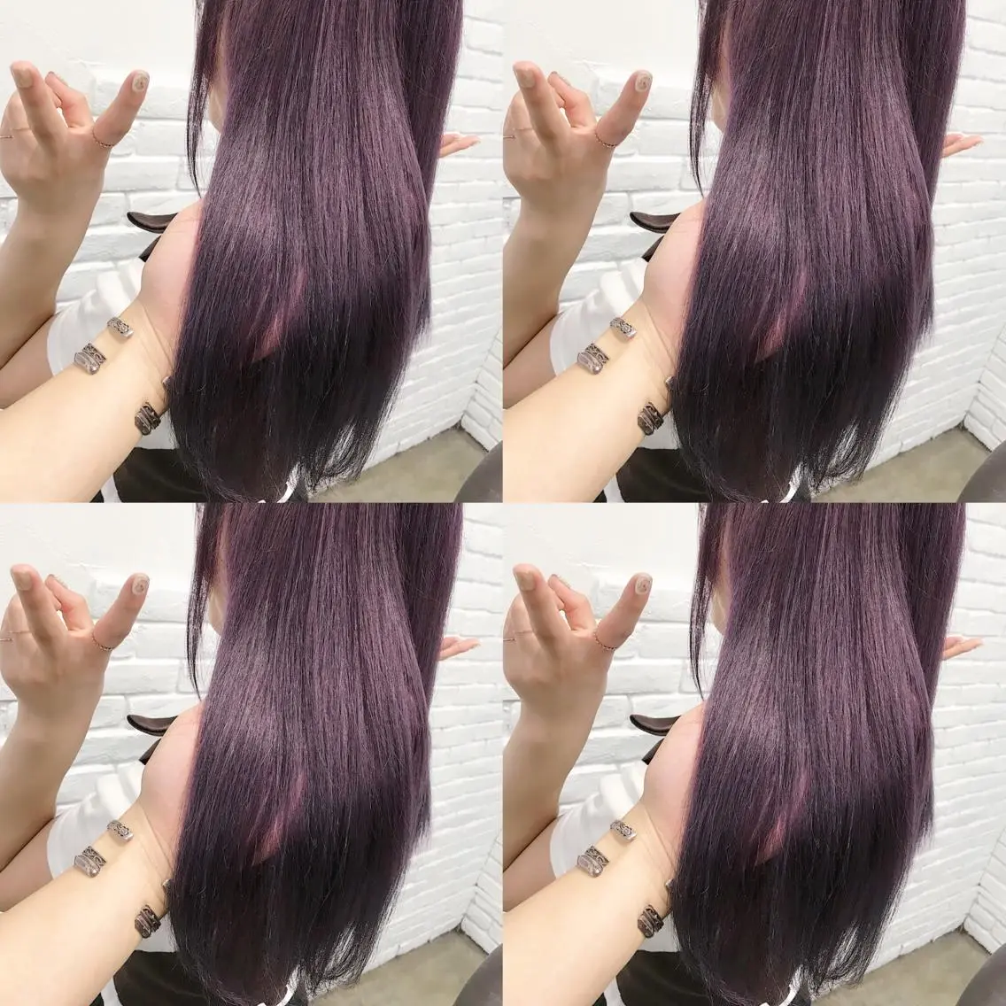 ロング カラー ヘアアレンジ トリートメント TAKUMAブリーチ /切りっぱなし🪽のヘアスタイル