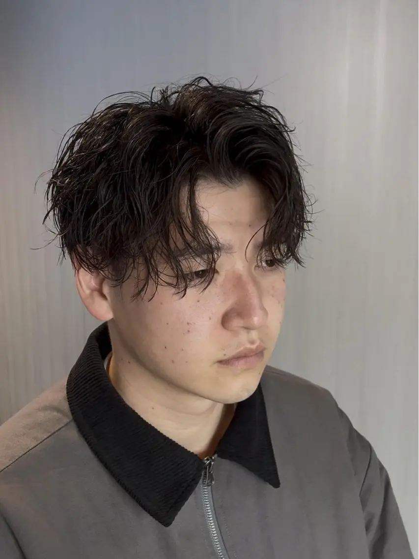 ショート パーマ メンズ 🔥メンズ特化方🔥 似合わせ💈三宅悠斗のヘアスタイル