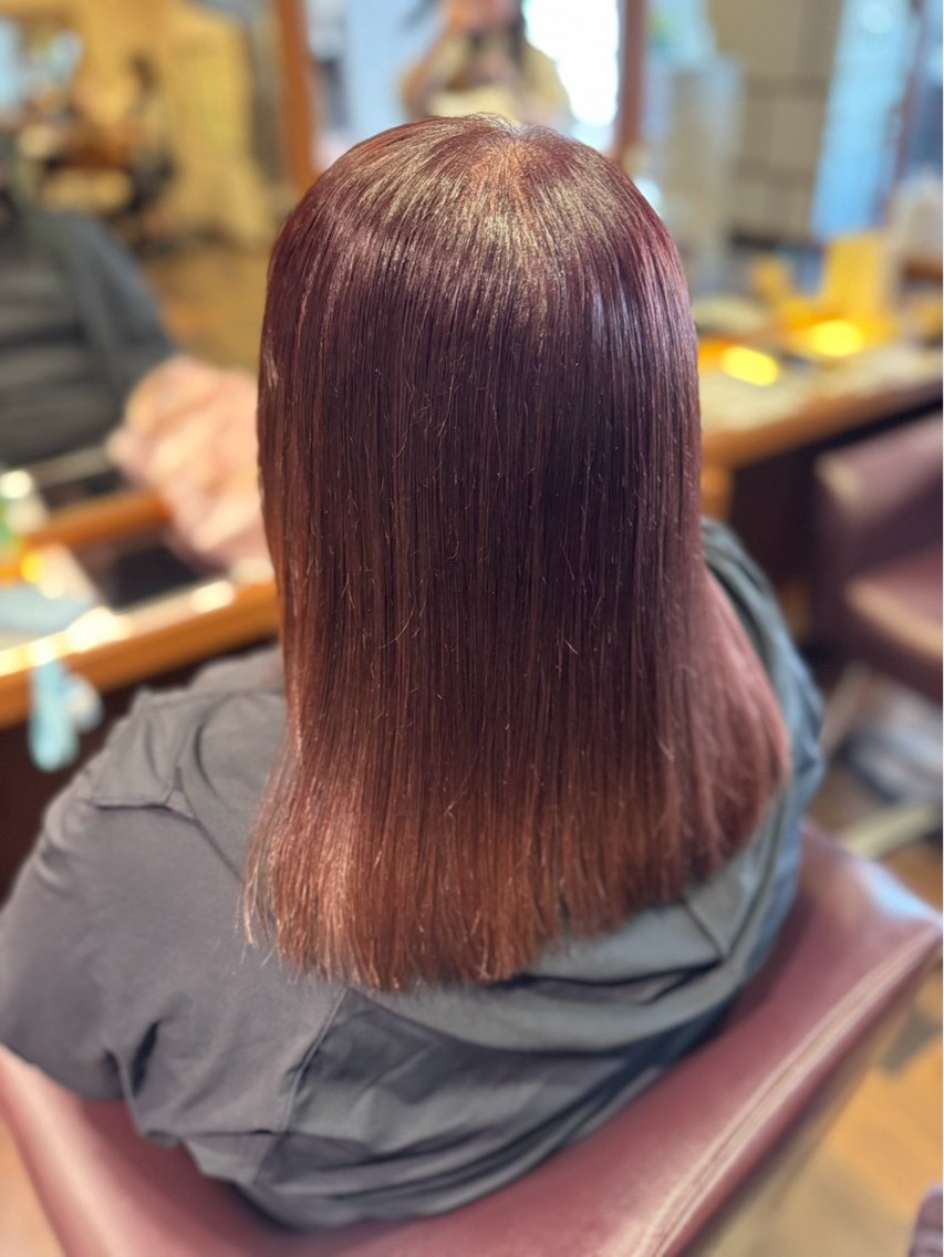 カラー ヤマダ トモナ 🍒🫧‪のヘアスタイル