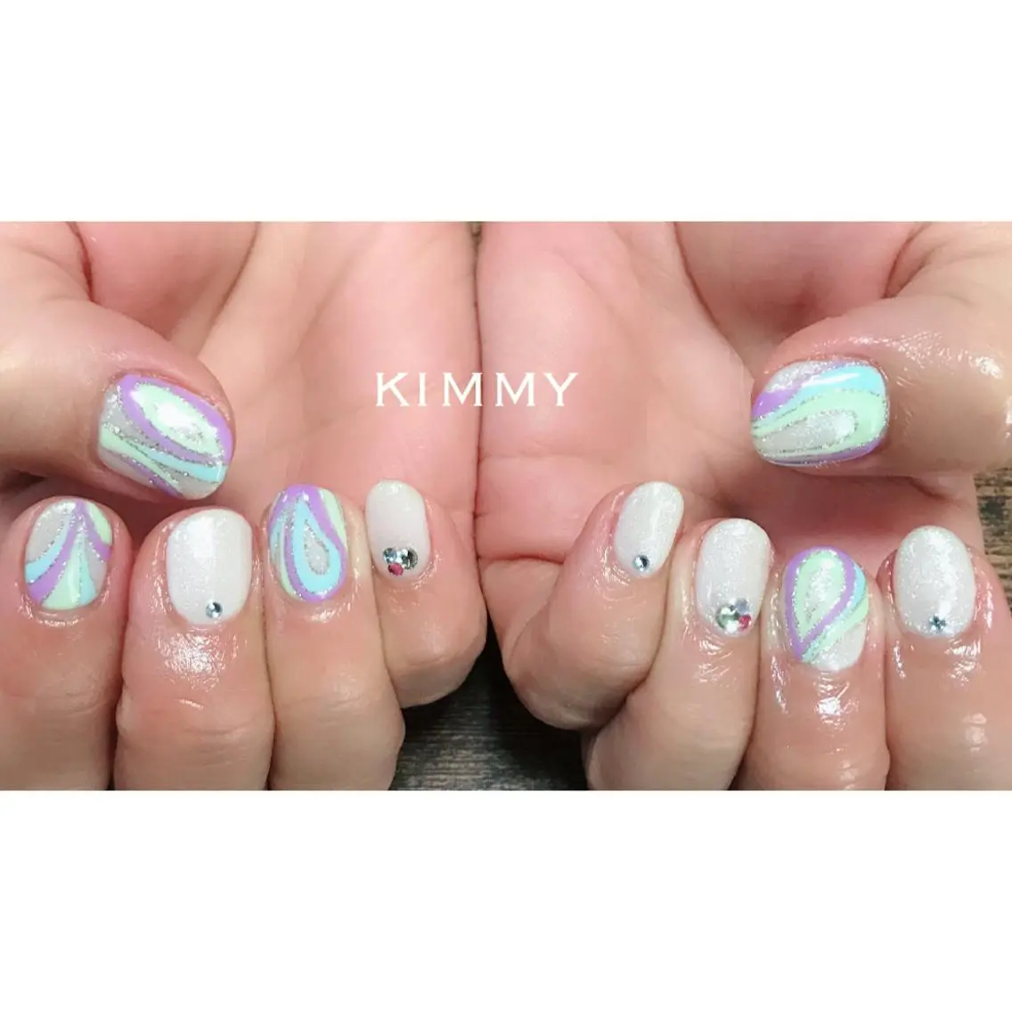 ネイル ハンドネイル kimmy nailsのネイルデザイン