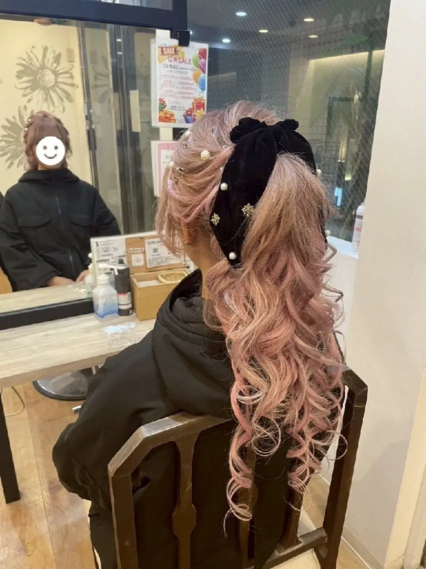 ヘアアレンジ ソウワ ヒナコのヘアスタイル