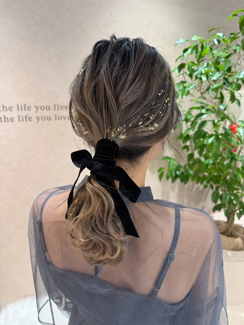🎀ヘアアレンジ🎀 巻き髪orヘアセットの写真