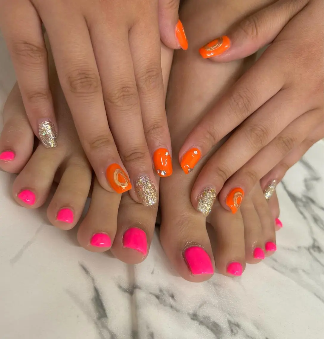 ネイル フットネイル onnail mikoのネイルデザイン