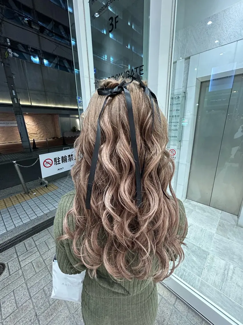 ヘアアレンジ 堺東Ripper "muaのヘアスタイル