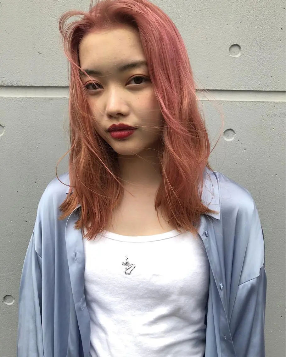 【🫧艶感カラー🫧】カット+ Wカラー(ブリーチ)の写真