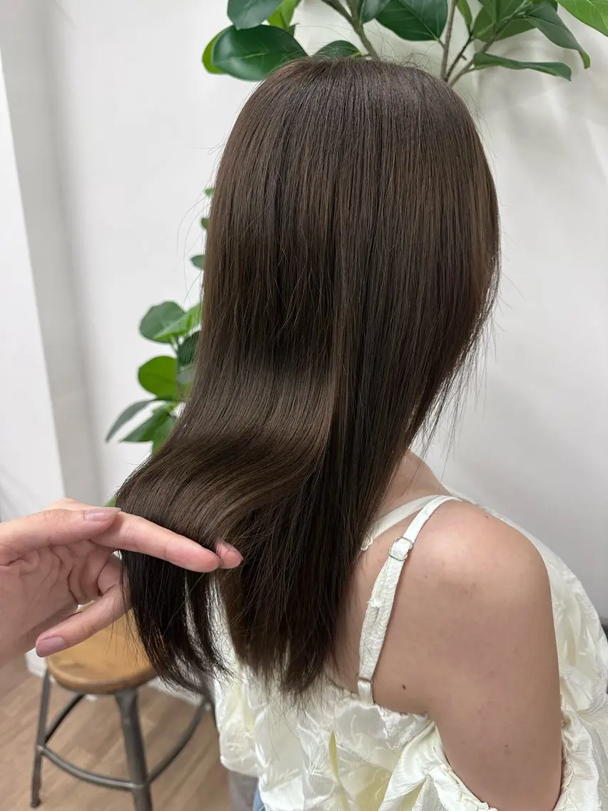 カラー ヘアカラー トリートメント 渡辺 鴻江のヘアスタイル