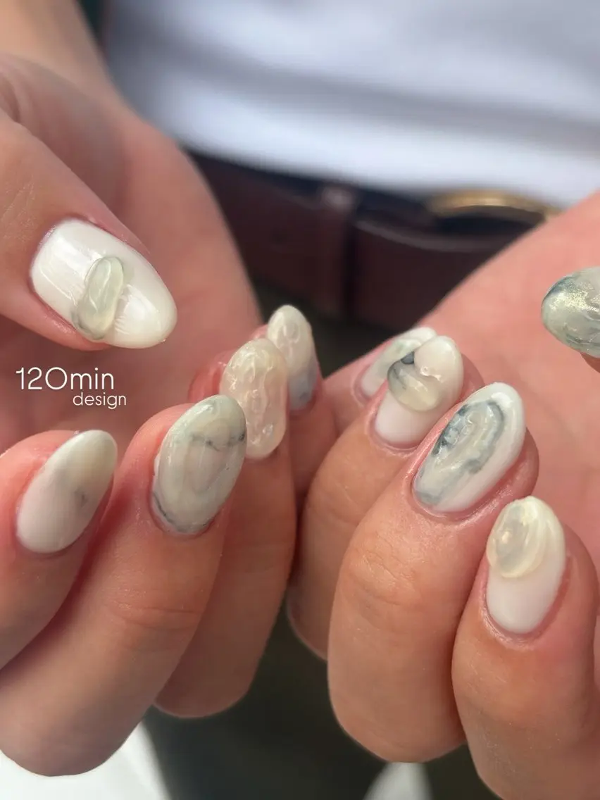 ネイル ハンドネイル 𝗿𝗶𝗰𝗼 ˎˊ˗のネイルデザイン