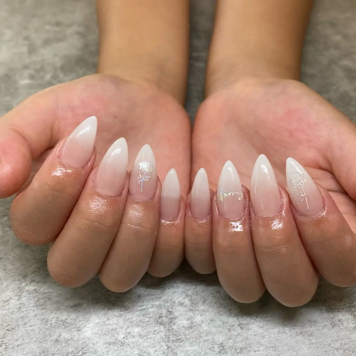 ネイル ハンドネイル いのうえ もえせのネイルデザイン