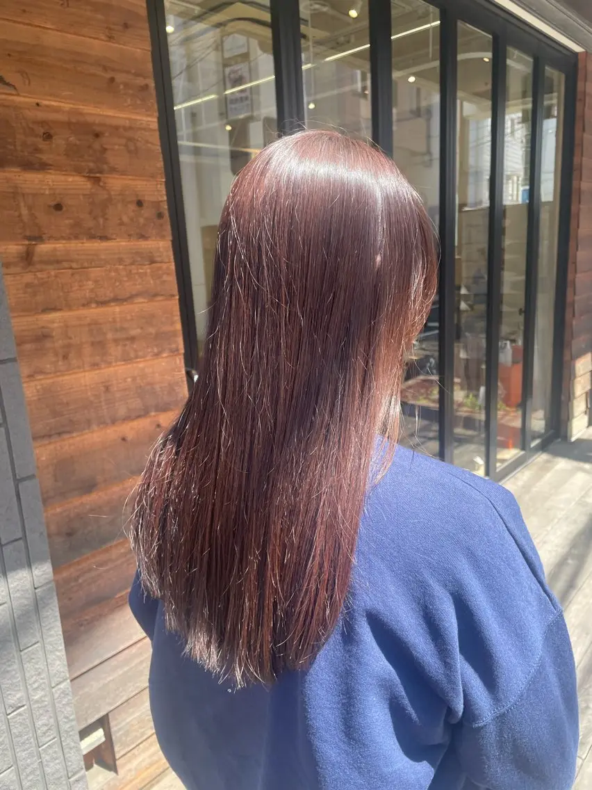 カラー カット ヘアカラー トリートメント このみ/透明感カラー /ヘアアレンジ🫧のヘアスタイル
