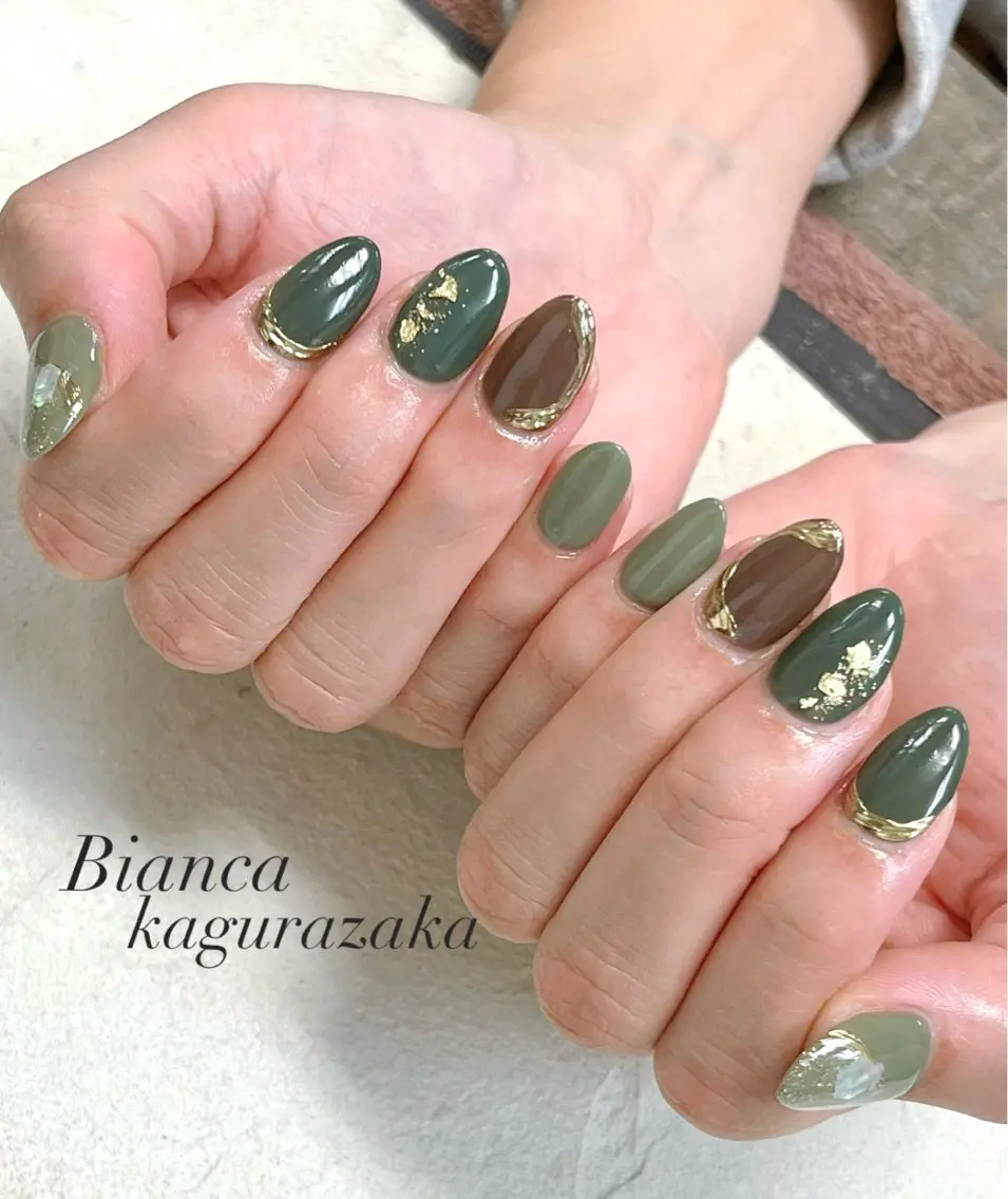 ネイル BIANCA市ヶ谷店 TSUMITAのネイルデザイン