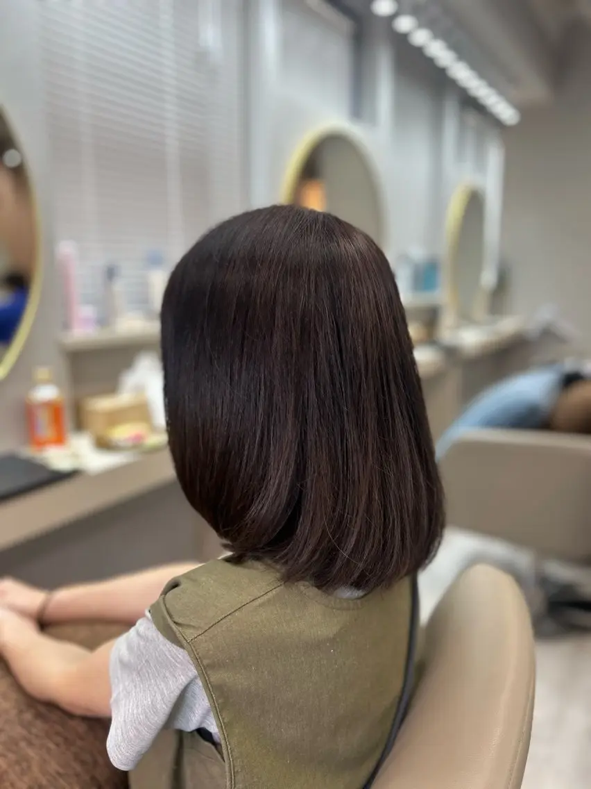 ミディアム カット 池田 太一のヘアスタイル