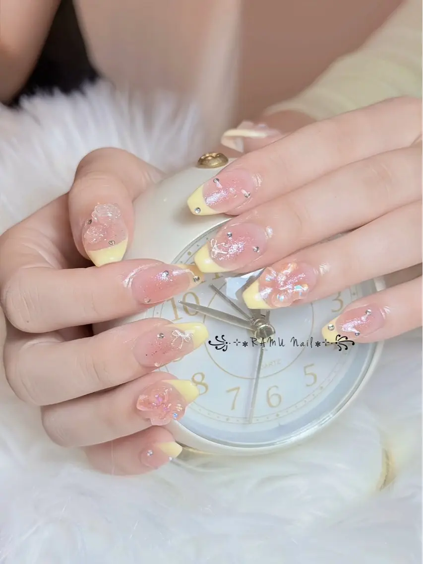 ネイル キラキラネイル マグネットネイル ミラーネイル ピンク 夏ネイル ハンドネイル RAMU Nail 恵比寿店のネイルデザイン