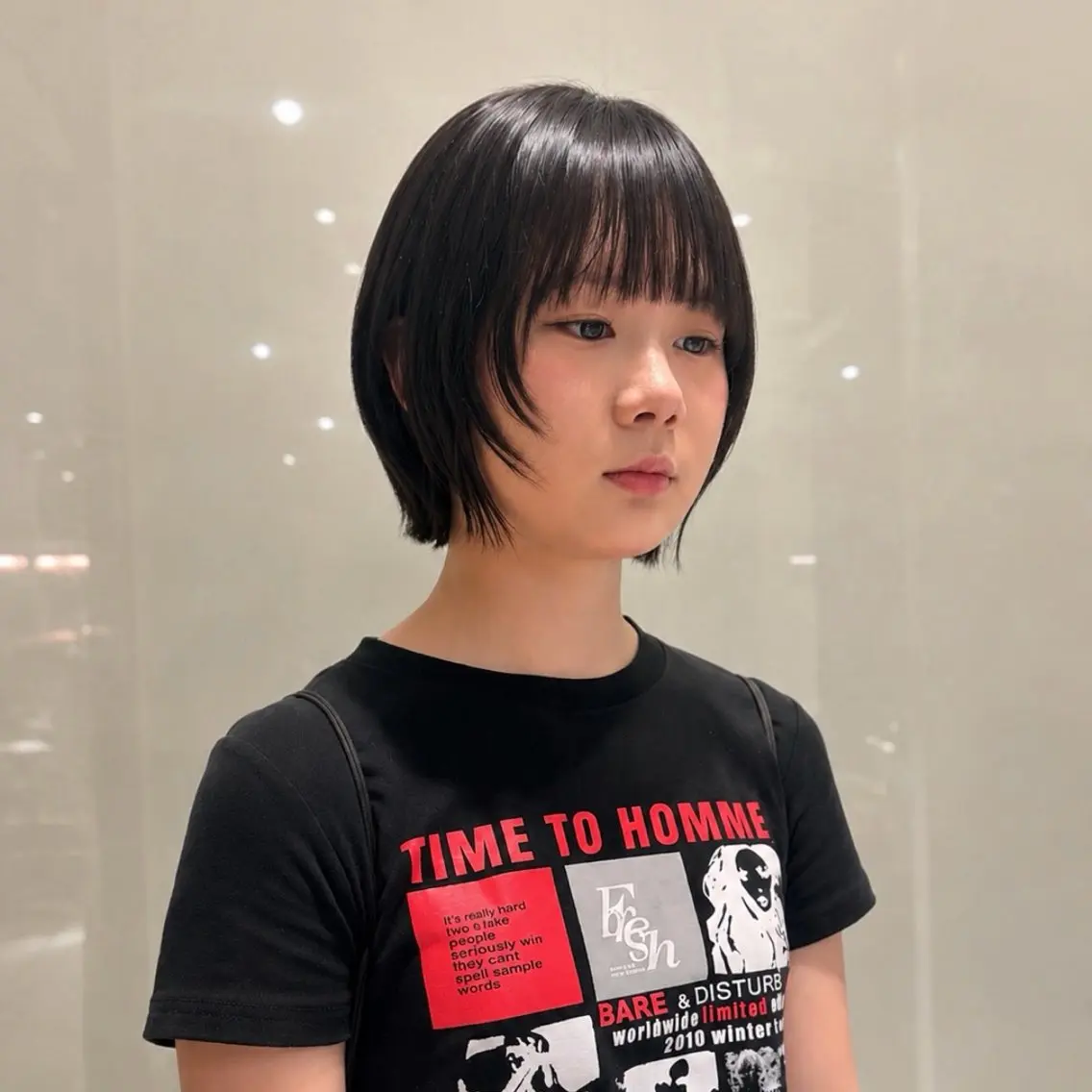 ショート カラー カット newton 🎀ここむぎのヘアスタイル
