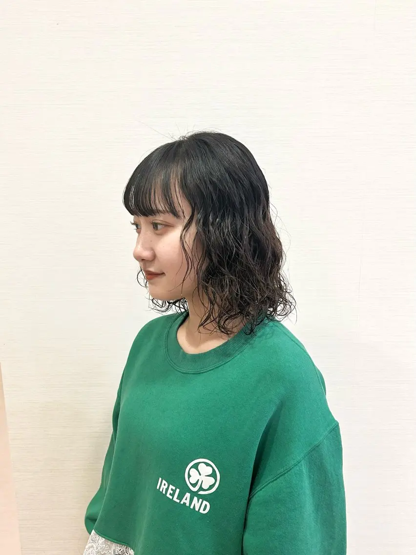 カット+パーマの写真