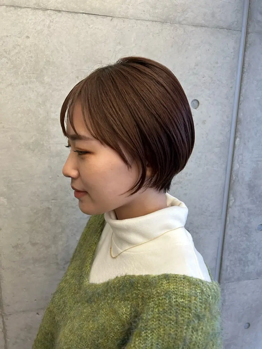 ショート カラー ショートヘア カット ヘアカラー トリートメント やすだ しおりのエステ・リラクイメージ