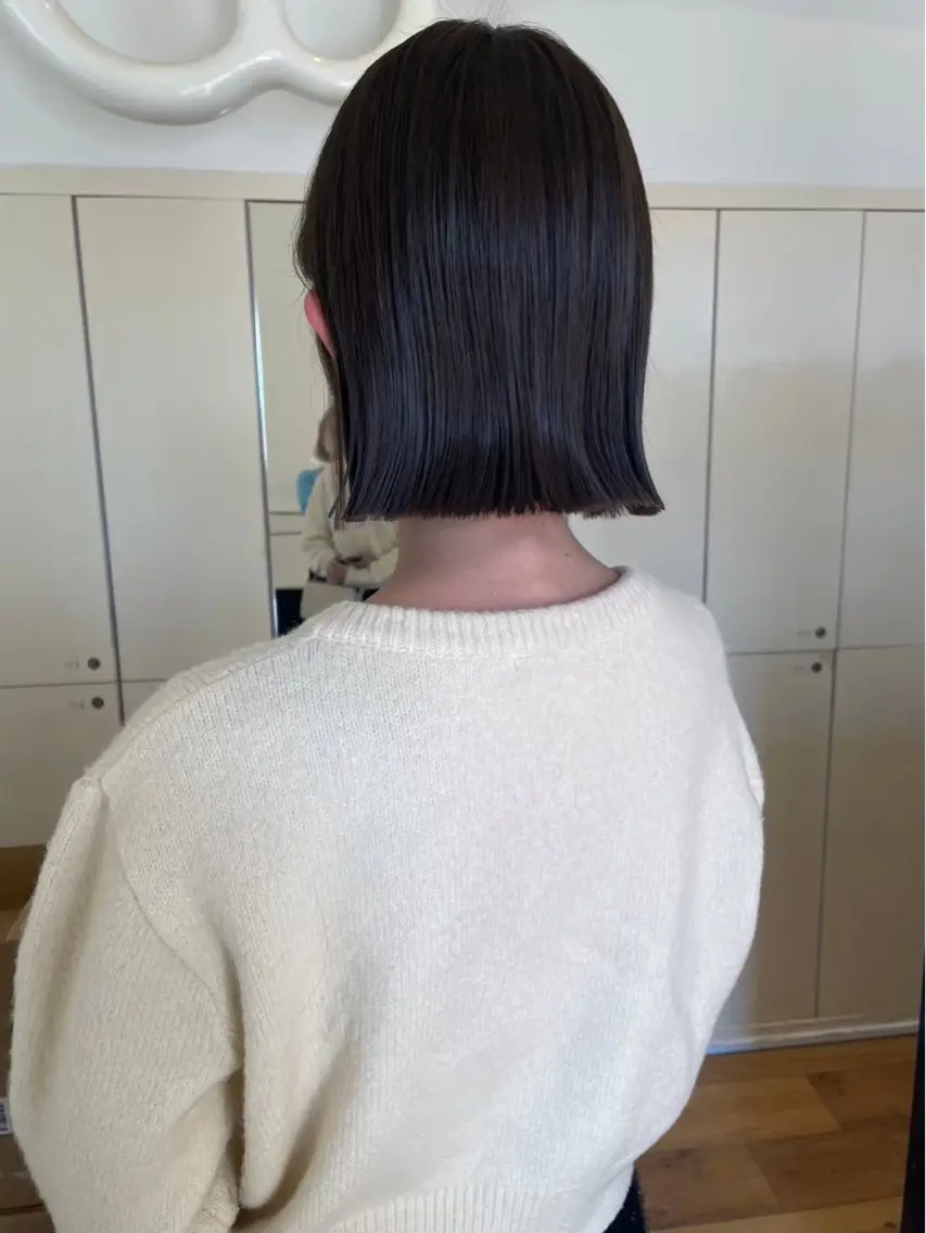ショート カラー ヘアカラー トリートメント 中村 彩奈のヘアスタイル