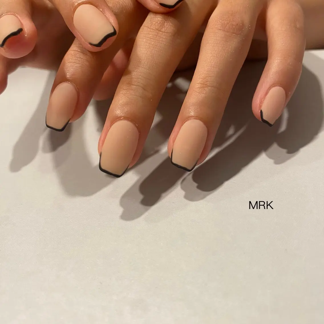 ネイル フレンチネイル マットネイル ミラーネイル ニュアンスネイル MARUKO nailのネイルデザイン