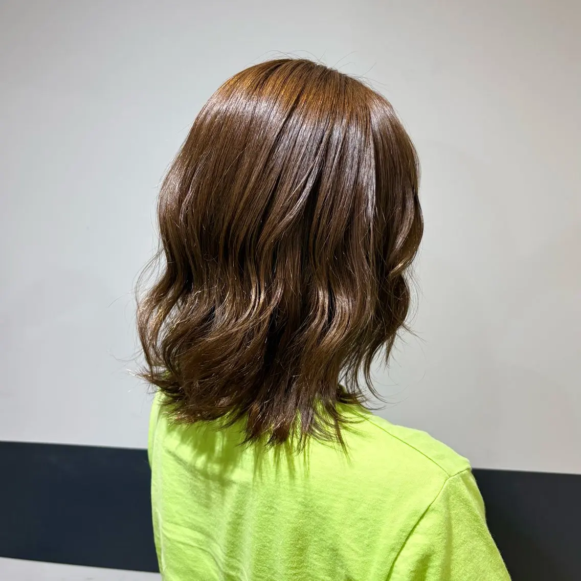 ミディアム ヘアカラー ボブ/外国人風カラー 🩵mikiのヘアスタイル