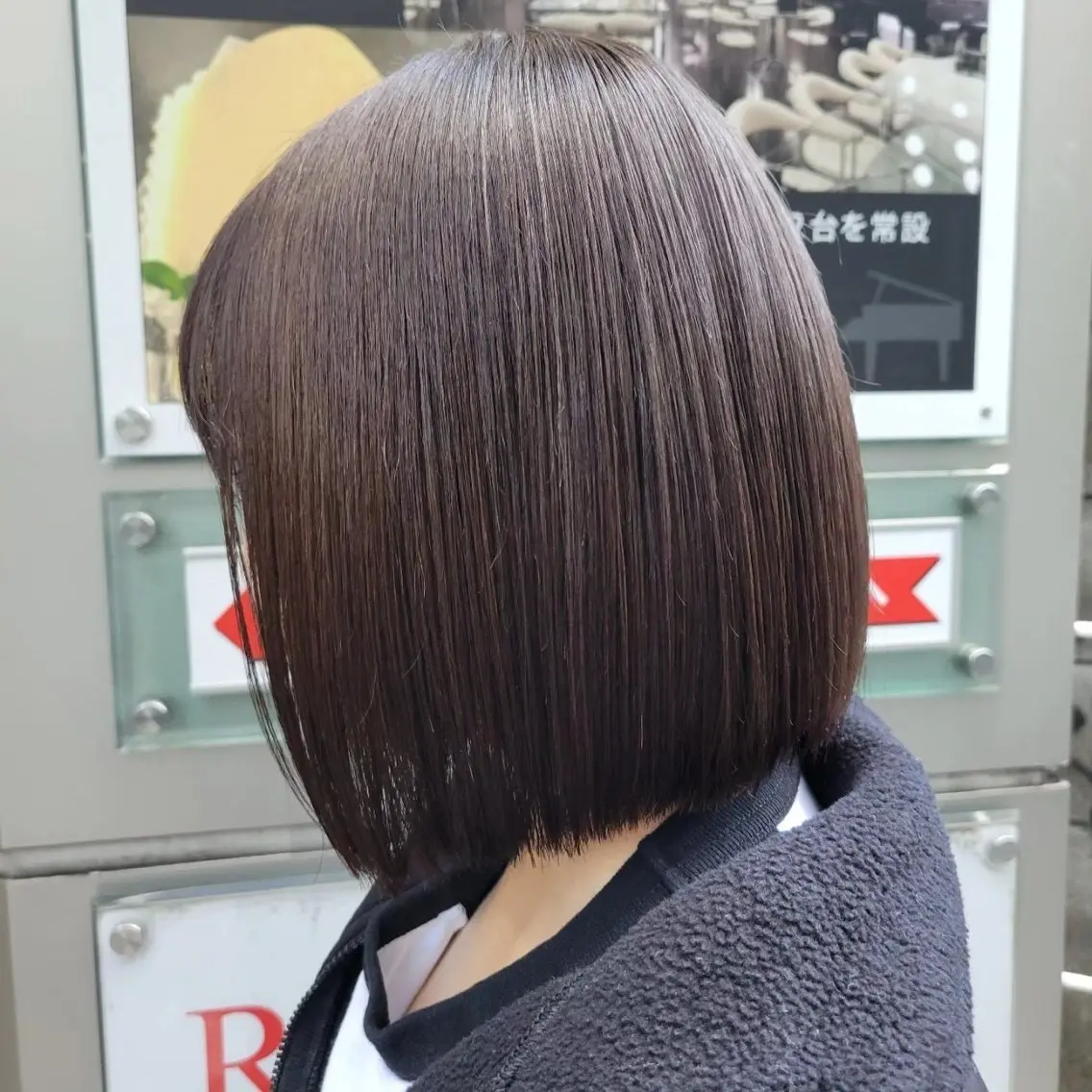カラー miku ⟡.·透明感カラーのヘアスタイル