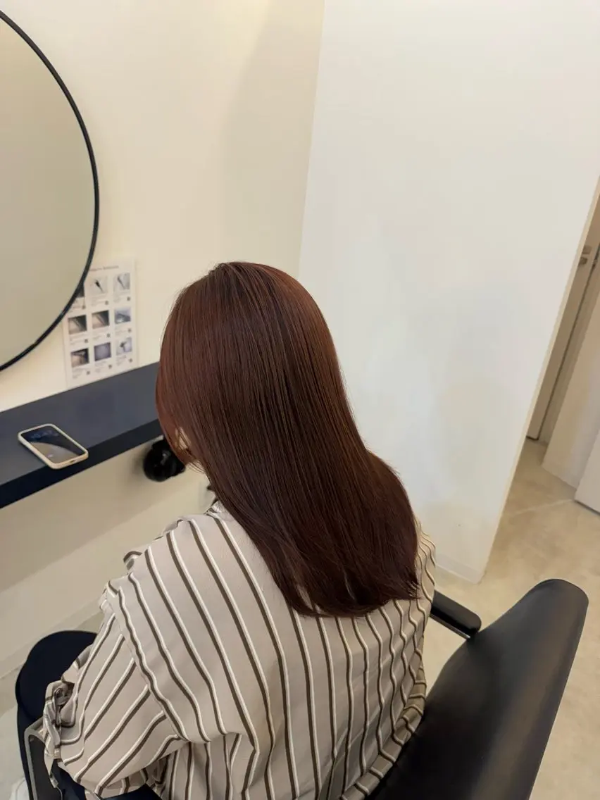 カラー ヘアカラー 中村 葵のヘアスタイル