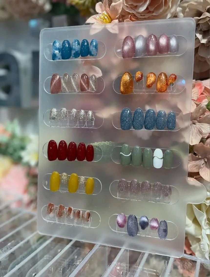 ハンド🩵シンプルデザイン【オフ込み】👉🏻¥6500 🎨色変更OK✨️の写真