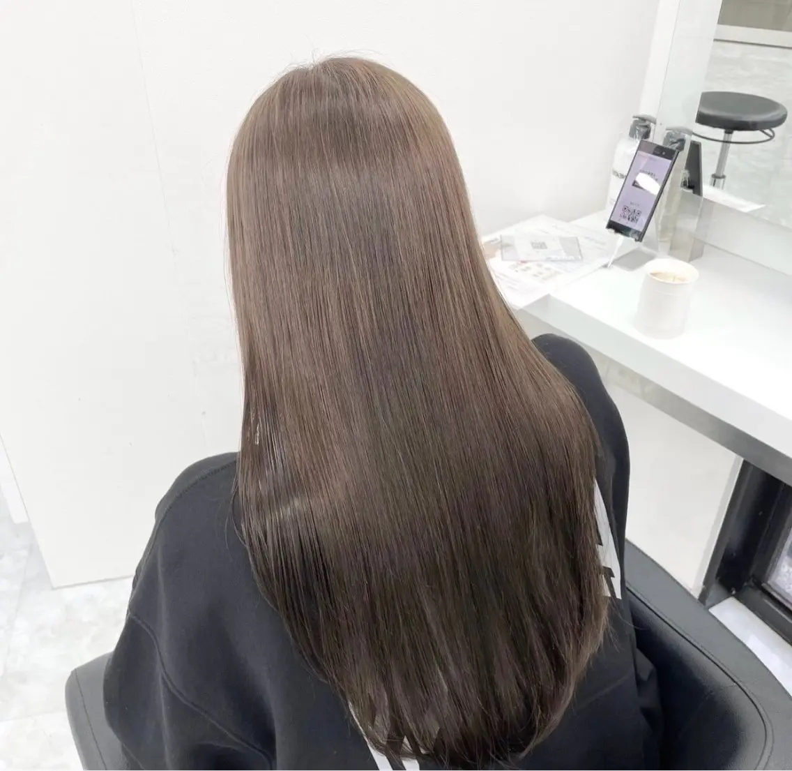 ロング カラー ヘアアレンジ 🦋艶出しワンカラー 🦋MASAKIのヘアスタイル