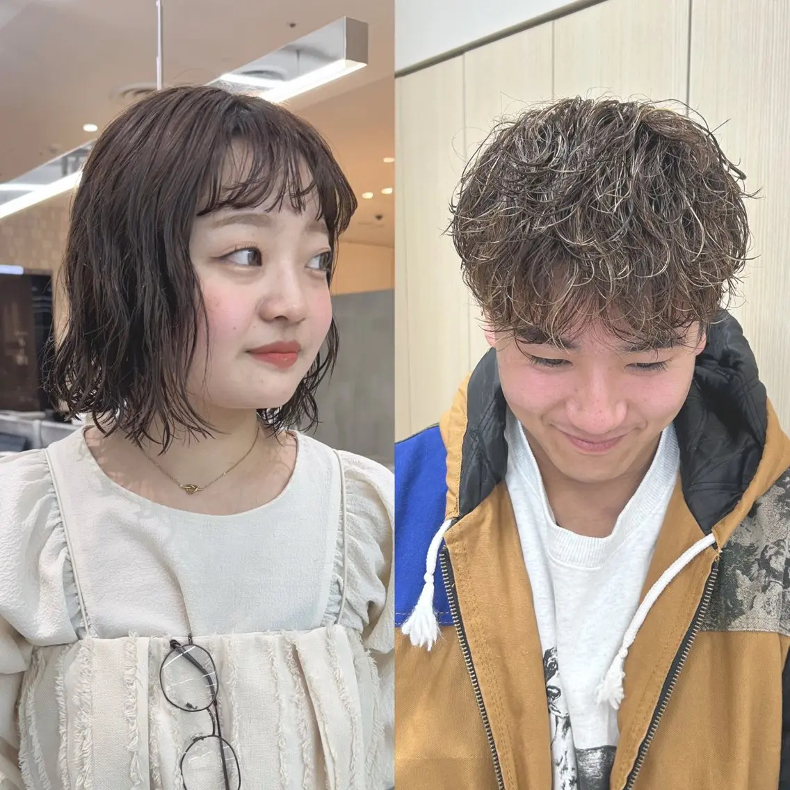 ミディアム パーマ メンズ ヘアアレンジ/ベー ジュchiakiのヘアスタイル
