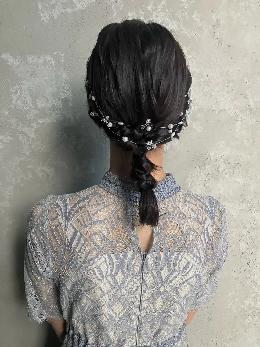 ヘアアレンジ カット ヘアカラー トリートメント ヘッドスパ ヘアセット kotona 🤍miuraのヘアスタイル