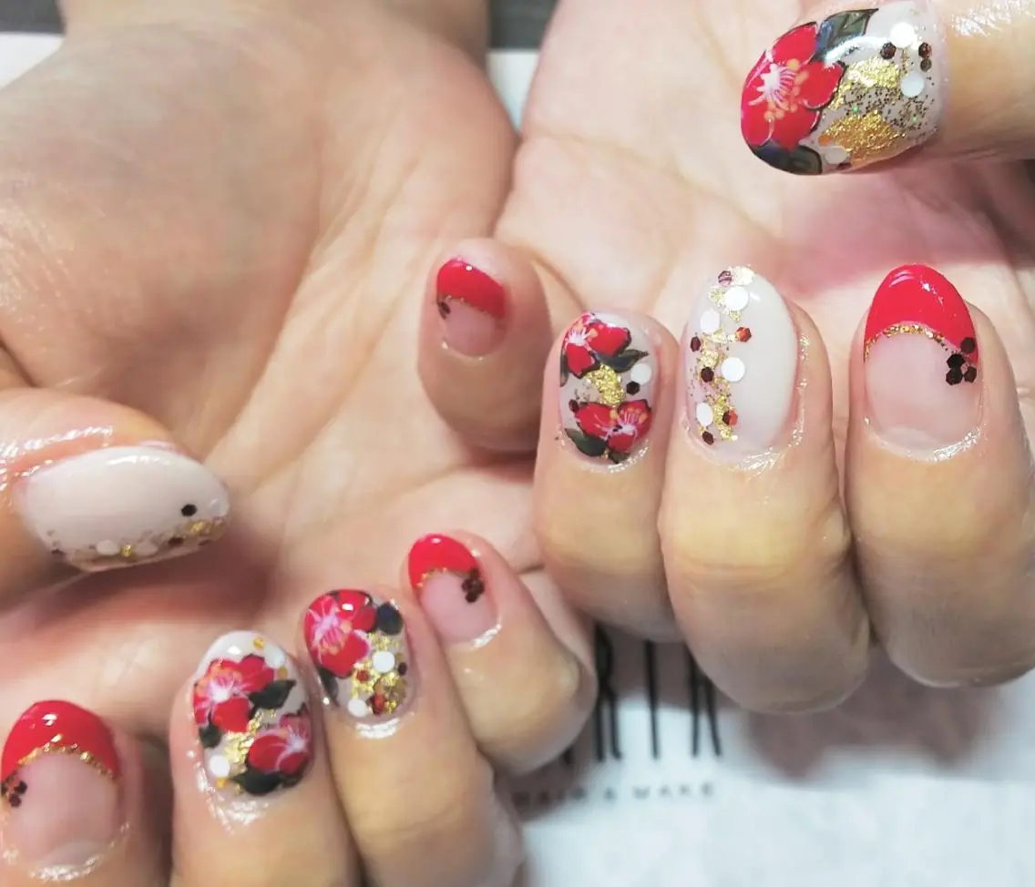 ネイル ハンドネイル Ne naiL ruricoのネイルデザイン