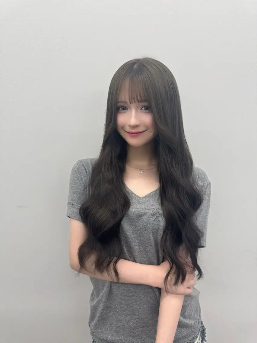 ロング カット ヘアカラー トリートメント 西村 雄二/エクステのヘアスタイル