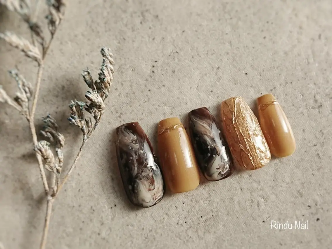 ネイル ニュアンスネイル Rindu Nail 名駅miniのネイルデザイン
