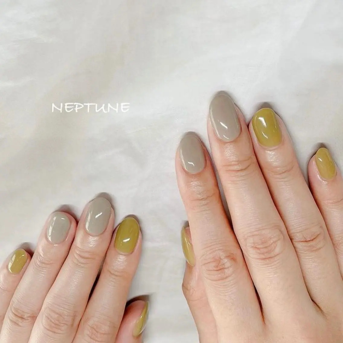 ネイル ジェルネイル ワンカラーネイル パラジェル NEPTUNE 自由が丘店のマツエク・マツパデザイン