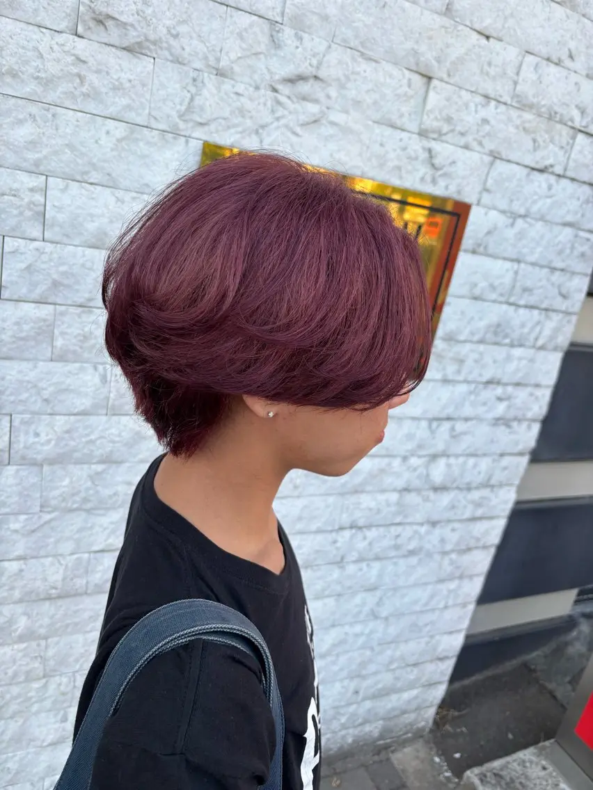 カラー ヘアカラー EARTH 🐢 鈴木優大 🐢のヘアスタイル