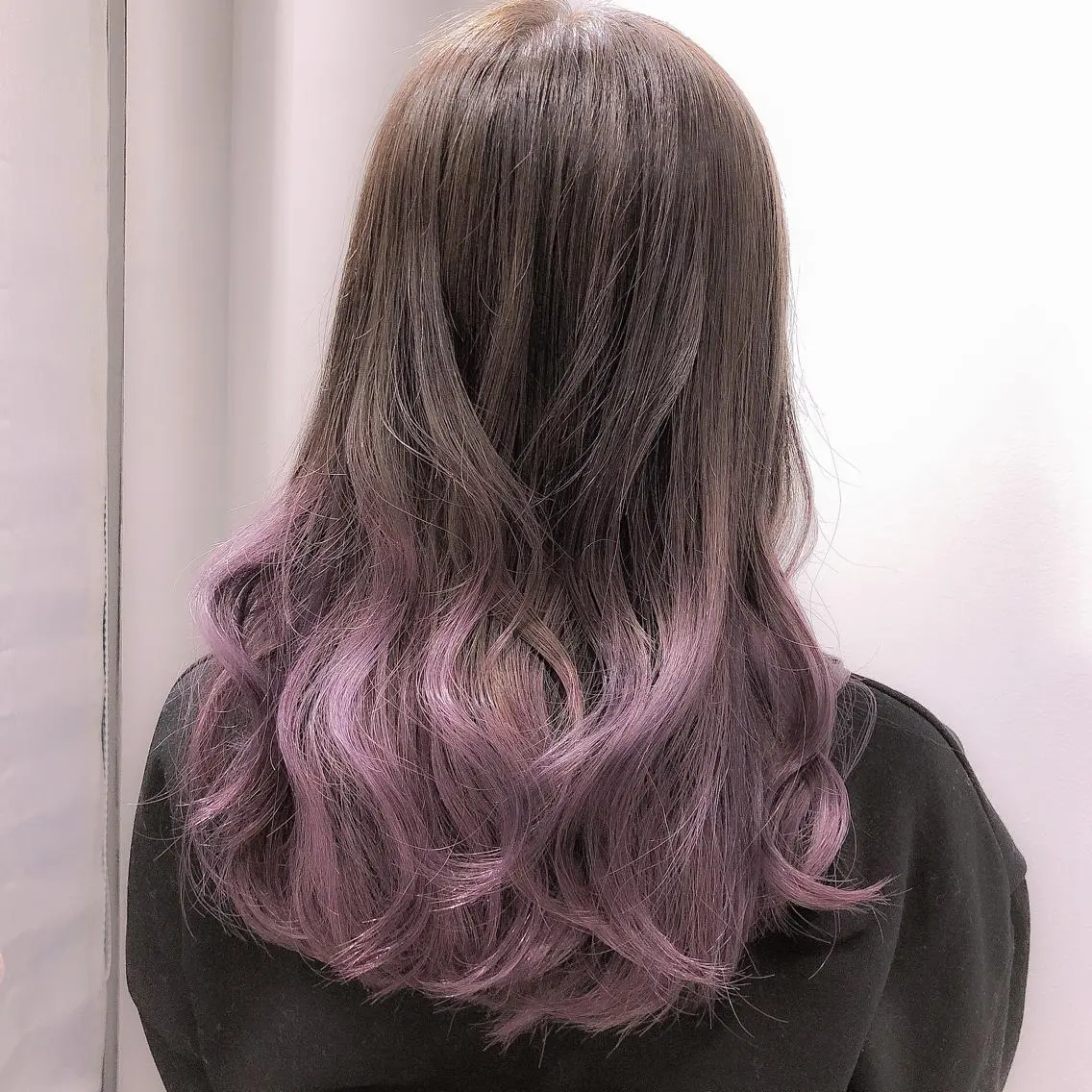 セミロング カラー ブリーチ miyu /トレンド カラー×艶髪のヘアスタイル