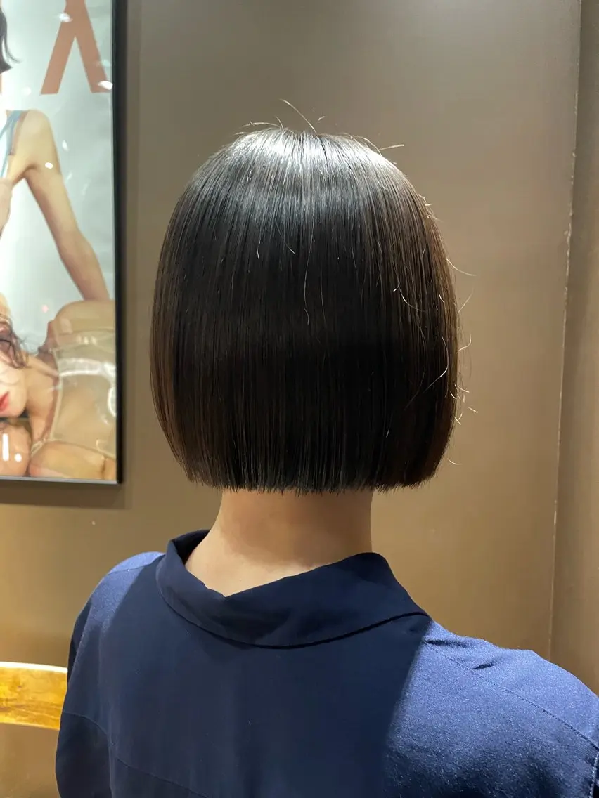 【ボブ・切りっぱなし】似合わせカット✂︎の写真