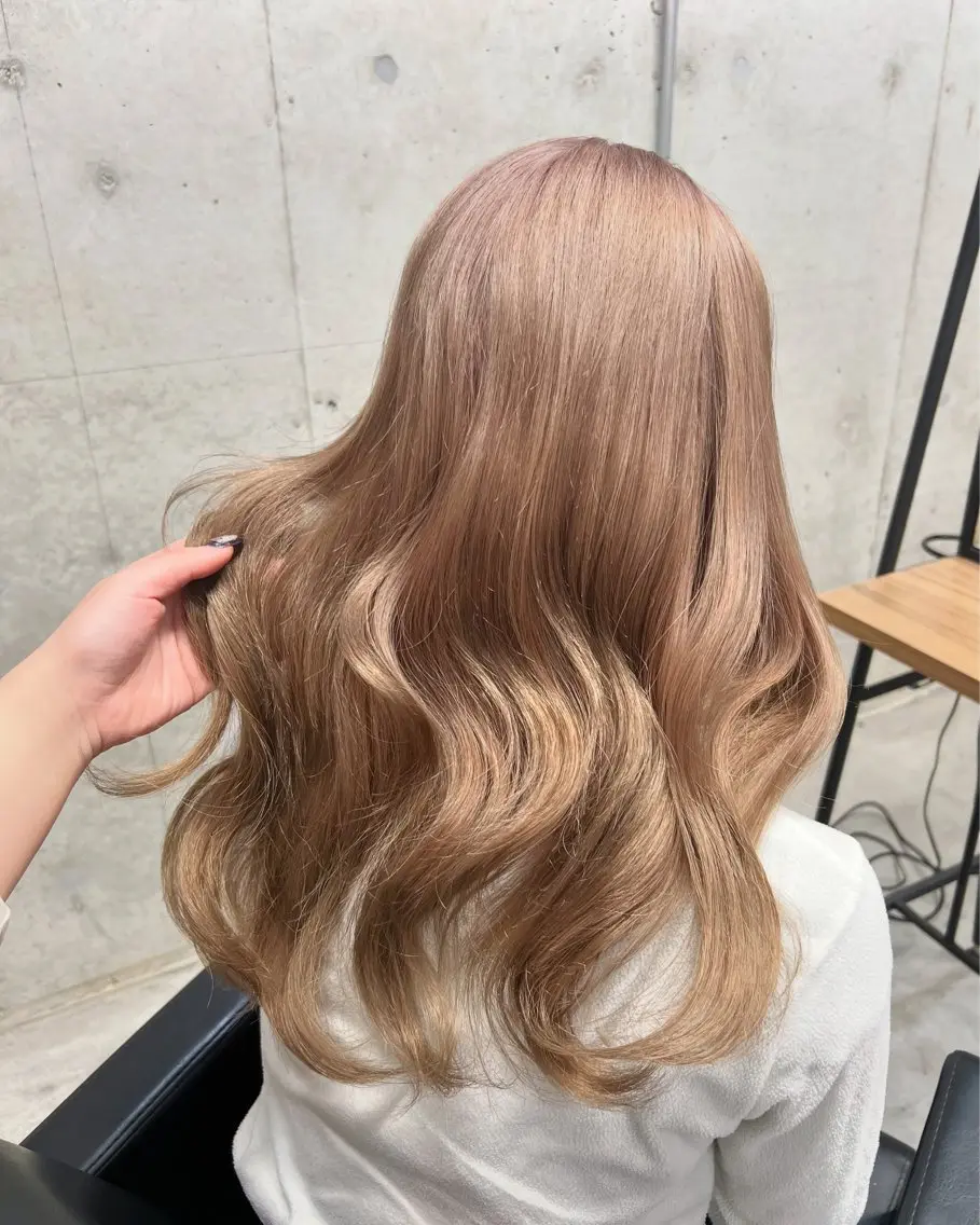 ロング ヘアセット lafit kaede/韓国ヘアのヘアスタイル