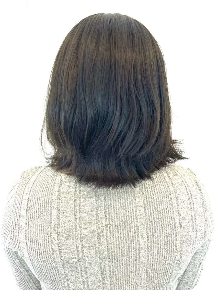 ミディアム カラー 伊藤 さやかのヘアスタイル