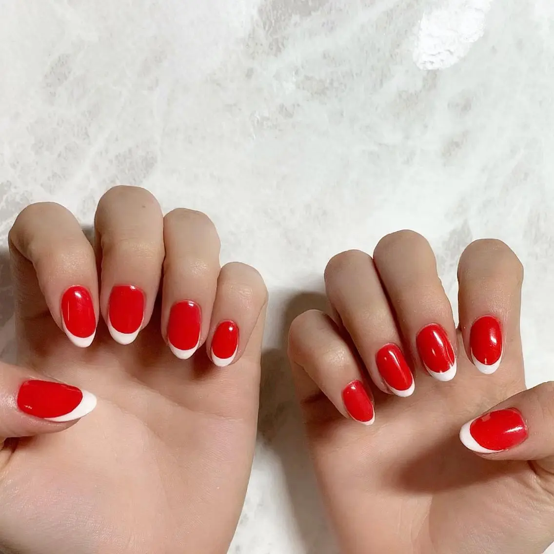 ネイル フレンチネイル ハンドネイル ハンドケア lylynail YUUKAのネイルデザイン