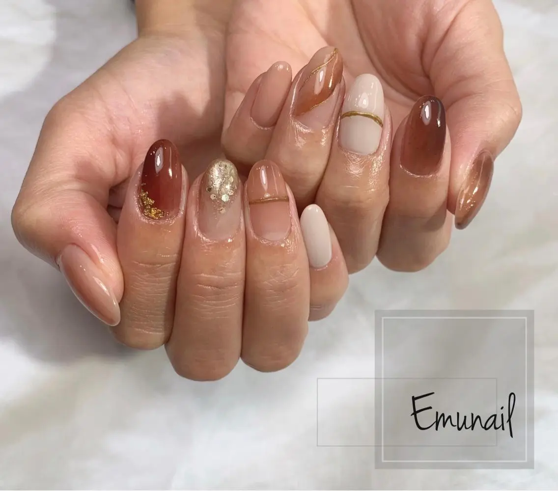 ネイル ハンドネイル Emu Nailのネイルデザイン