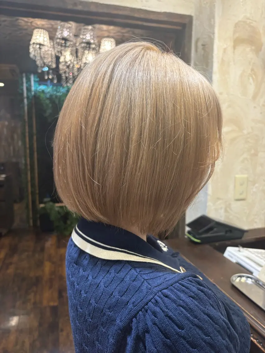 ミニモ限定☆カット＋ダブルカラー(フルブリーチ)＋トリートメントの写真