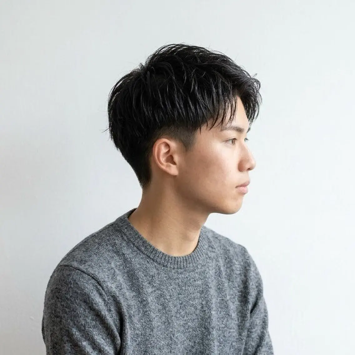 メンズ 柏駅5分🌙深夜営業 メンズ曲がる縮毛矯正のヘアスタイル