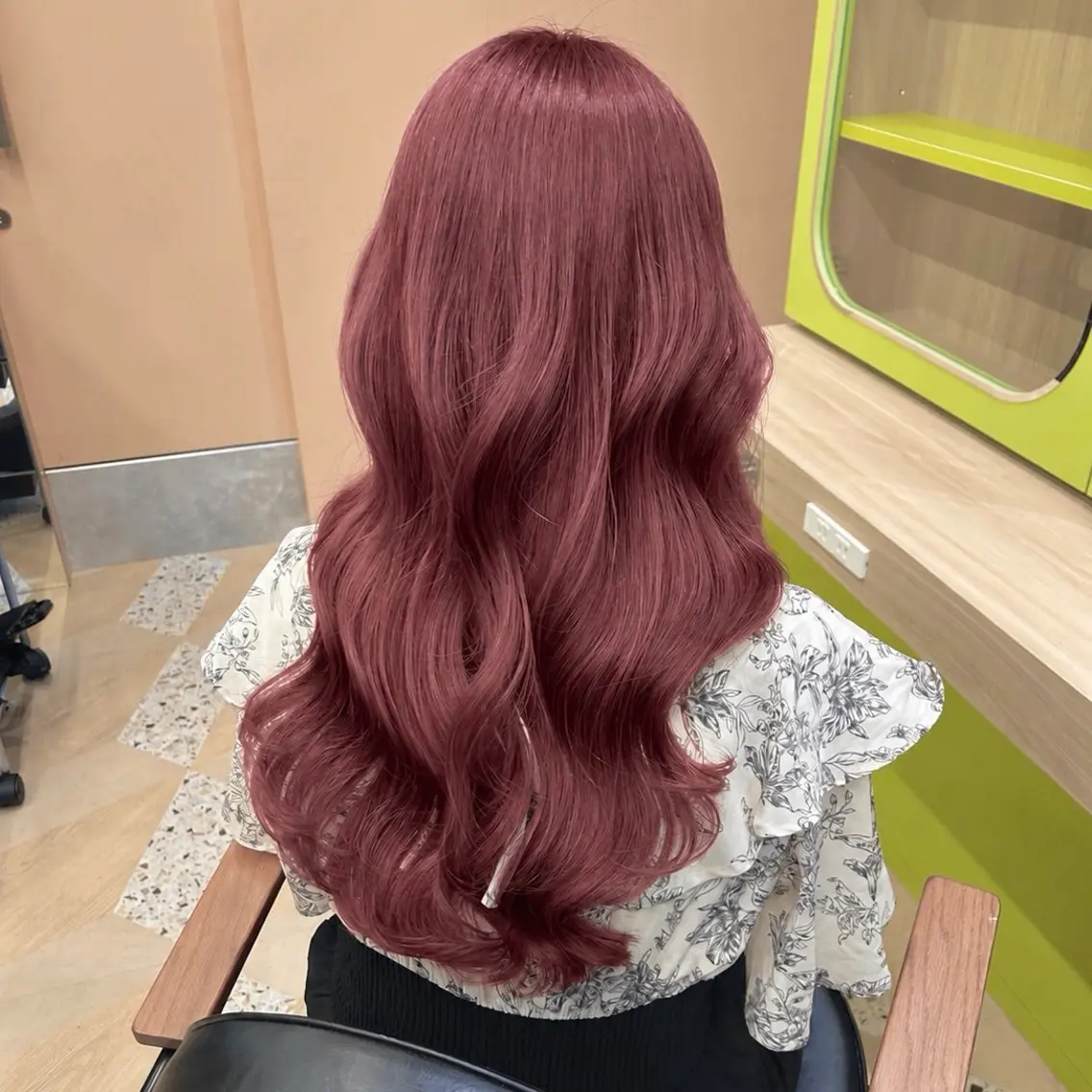 カラー ヘアカラー yuka♡/暖色系/ ブリーチなしWカラーのヘアスタイル