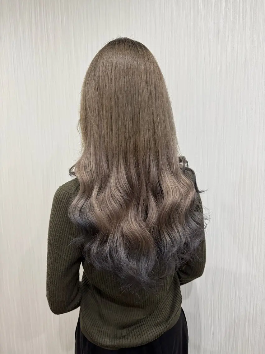 ロング カラー ヘアカラー エクステ KAZUYA /フロレゾンのヘアスタイル