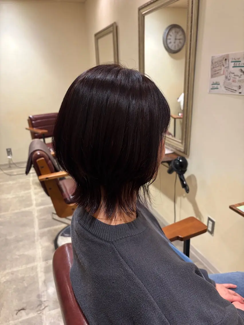 ミディアム 西村 さくらのヘアスタイル