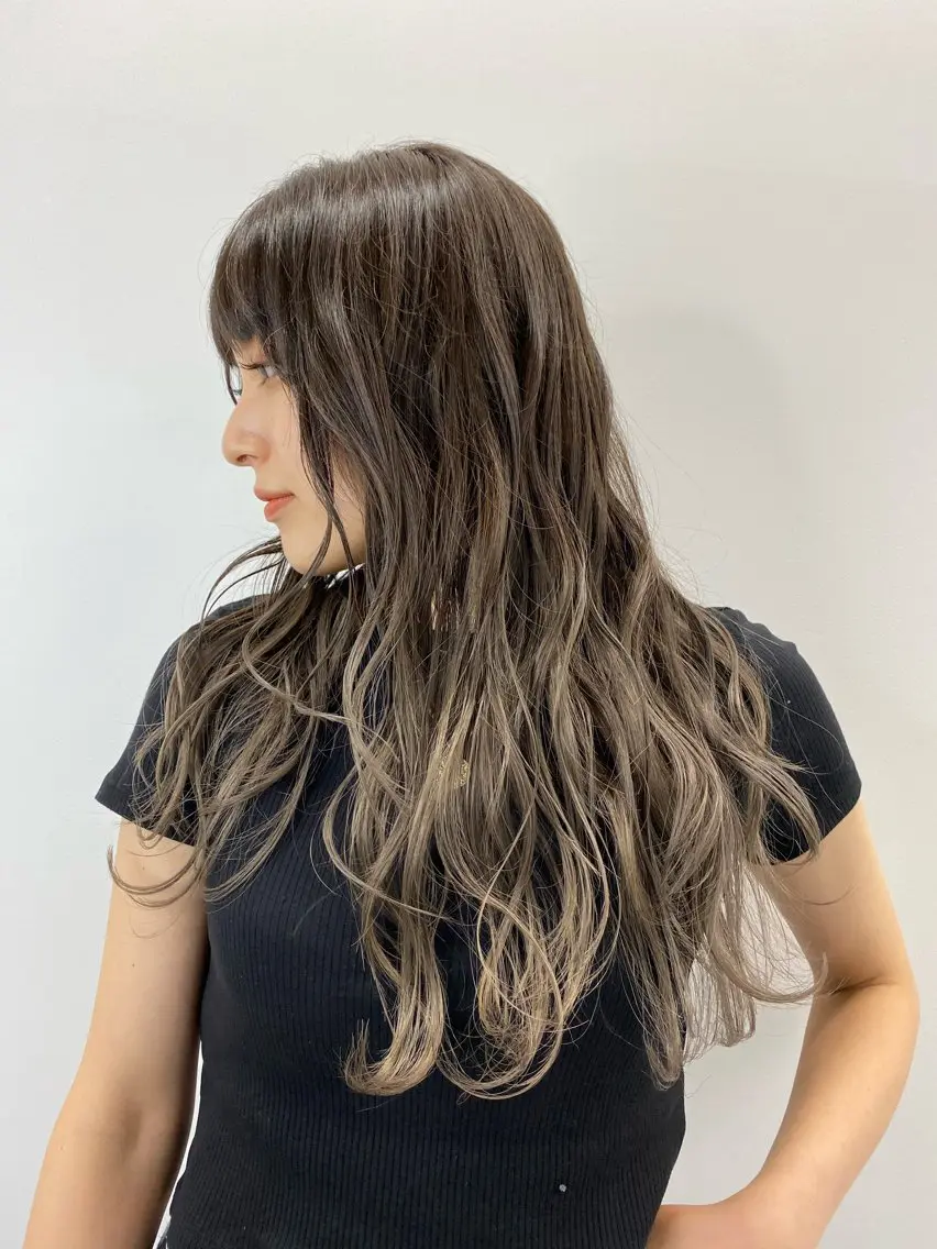 ロング ヘアカラー ★ 里奈★のヘアスタイル