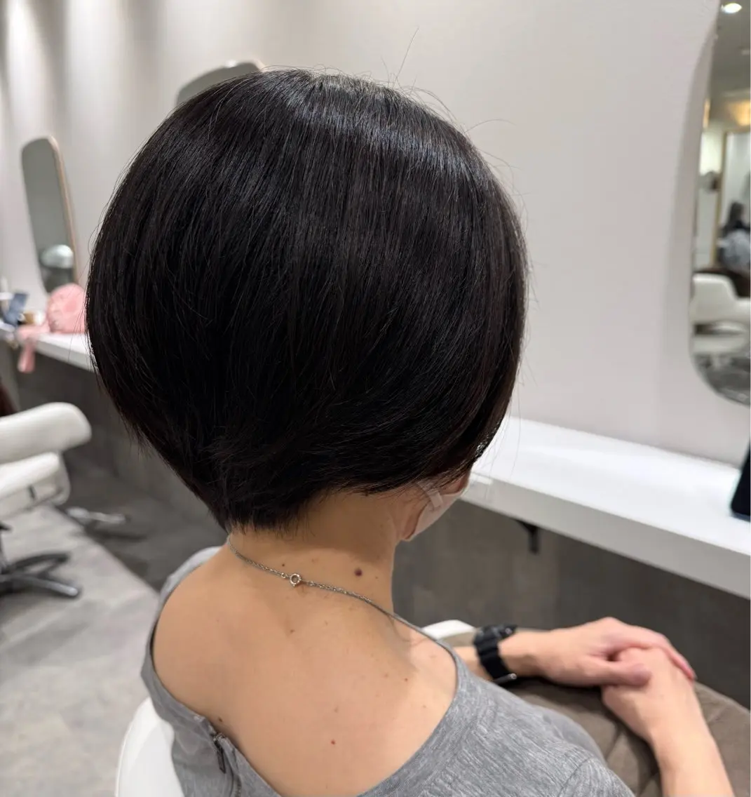 ショート ボブ カット ボンニー fukunagaのヘアスタイル