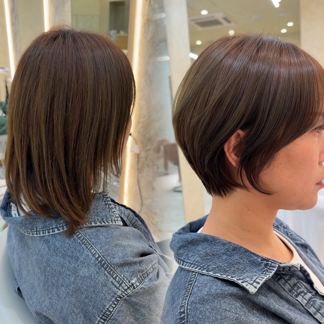 ショート ゆうま🌈艶髪カラー 🫧髪質改善のヘアスタイル