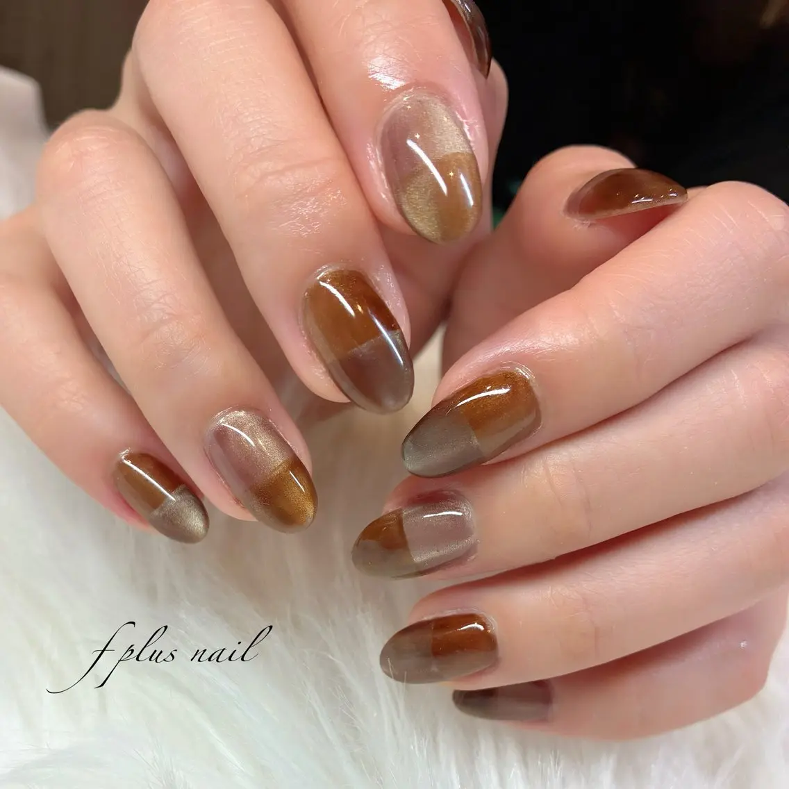 ネイル マグネットネイル ハンドネイル kanako nail🌷のネイルデザイン